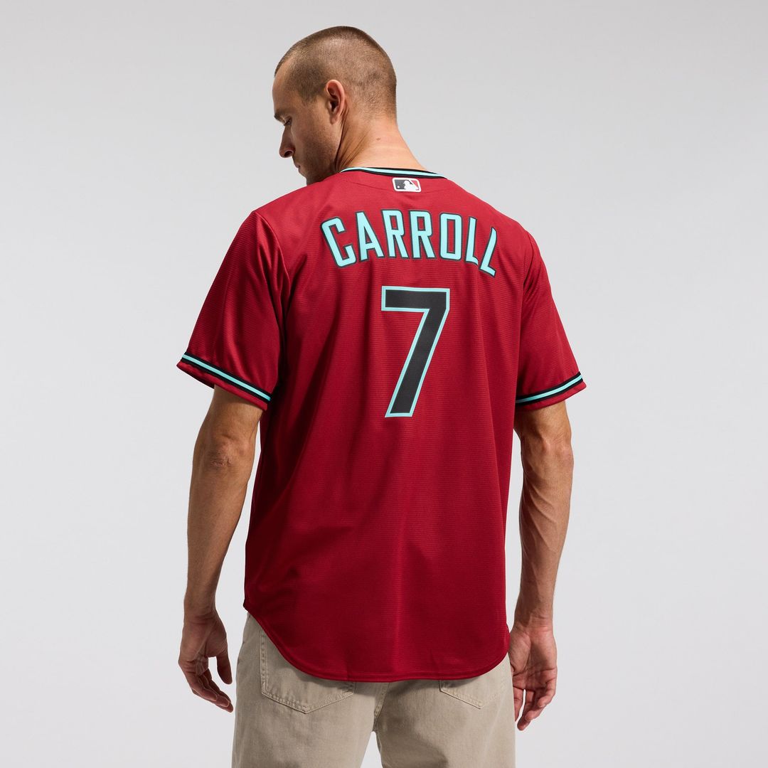 Corbin Carroll Arizona Diamondbacks Nike Road Replica Jersey - Gray | MLB Fan Gear