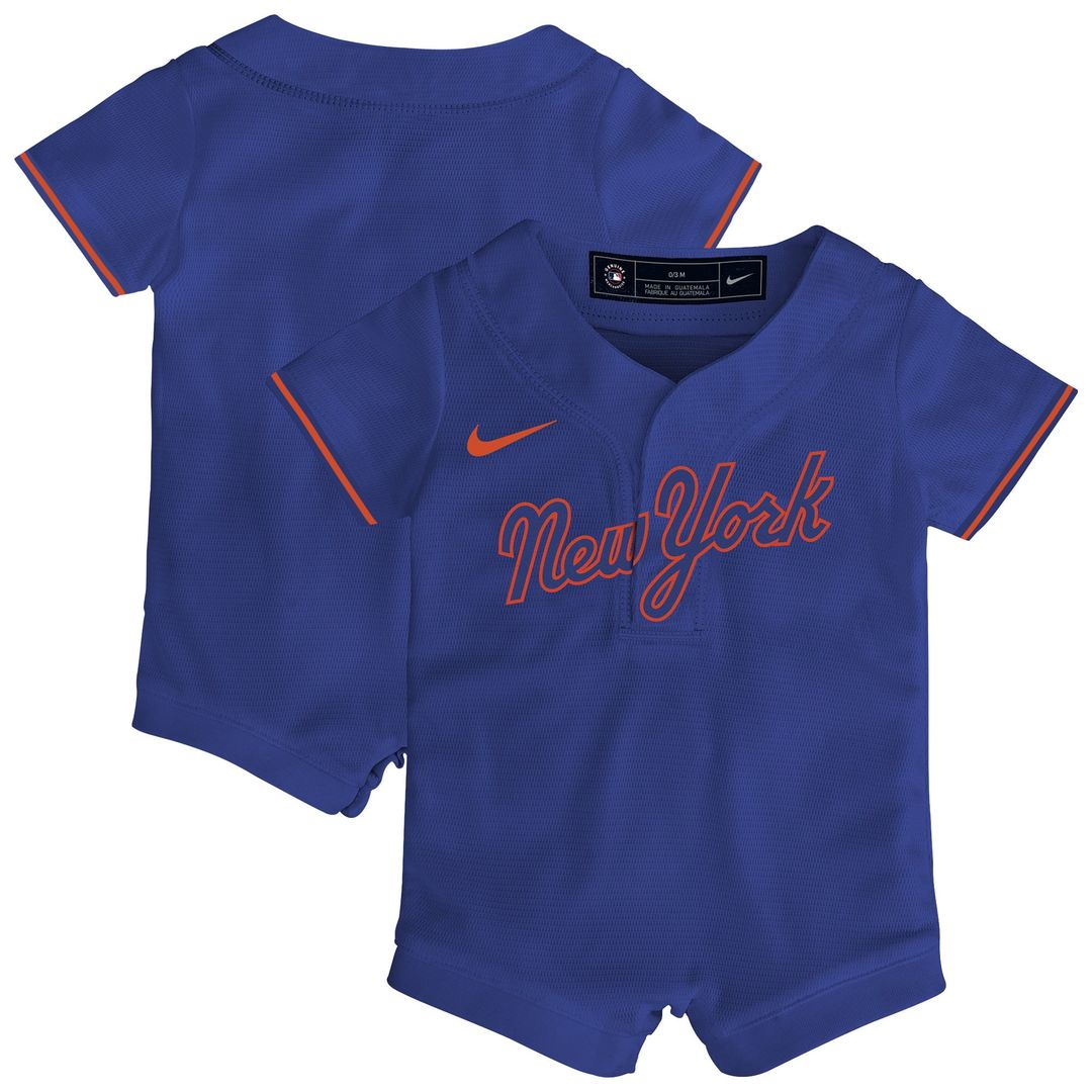 New York Mets Nike Infant Home Replica Romper Jersey - White | MLB Fan Gear