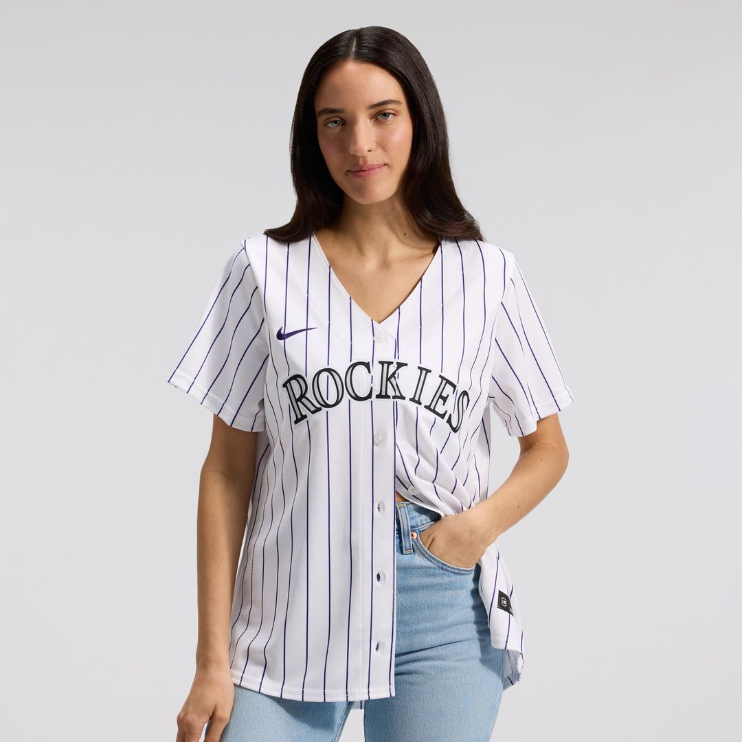 Colorado Rockies Nike Women's Home Replica Team Jersey - White | MLB Fan Gear