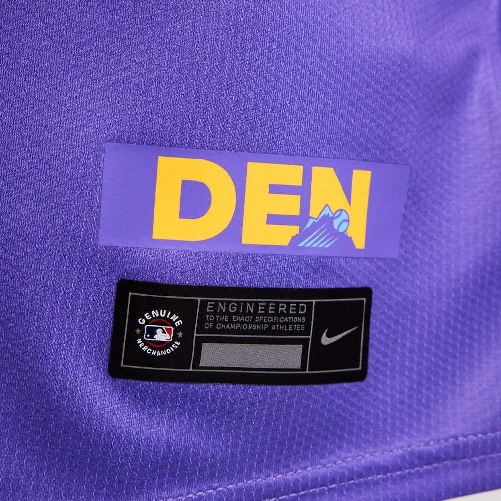 Colorado Rockies Nike Women's 2025 City Connect Limited Jersey - Purple/ Light Blue | MLB Fan Gear