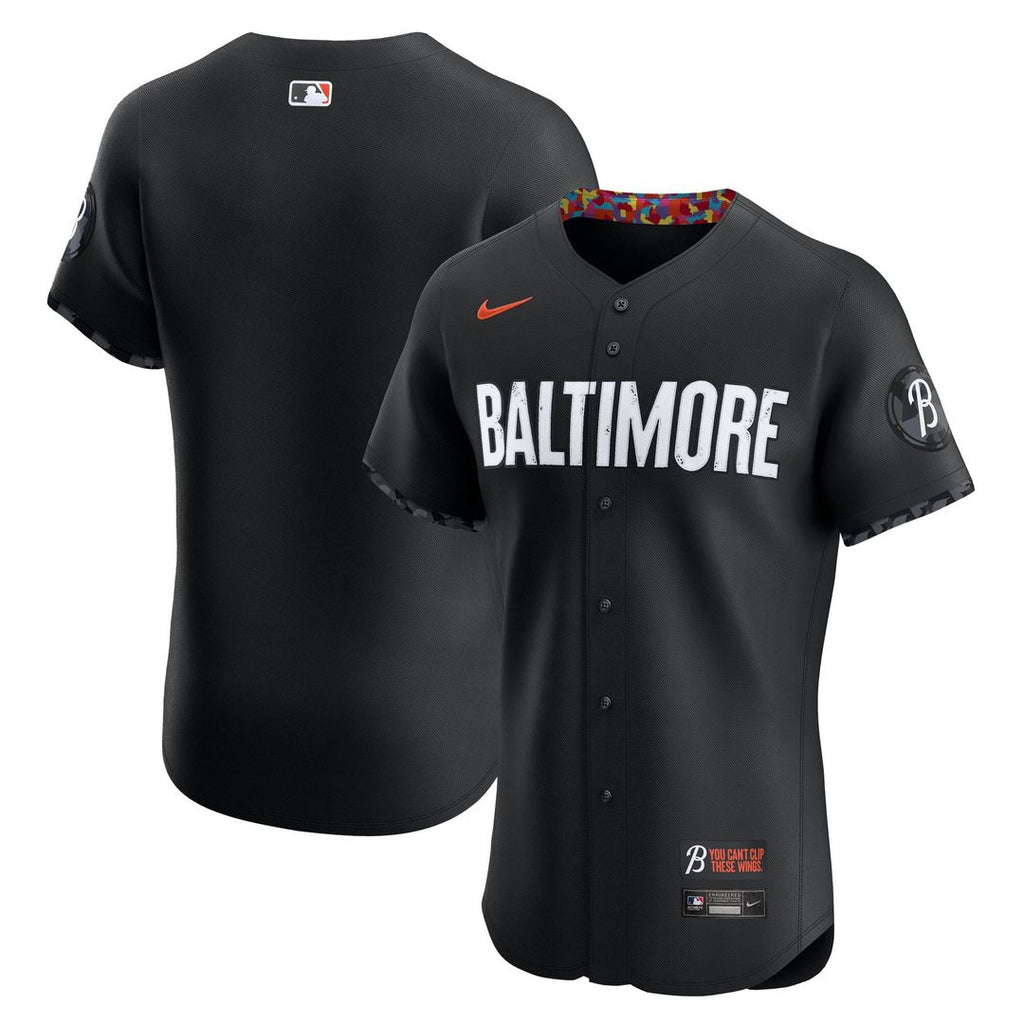 Baltimore Orioles Nike City Connect Elite Jersey - Black | MLB Fan Gear