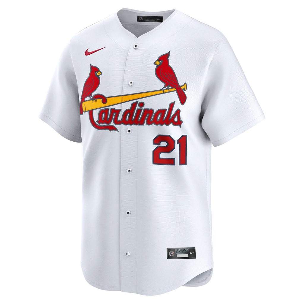 Lars Nootbaar St. Louis Cardinals Nike Home Limited Player Jersey - White | MLB Fan Gear