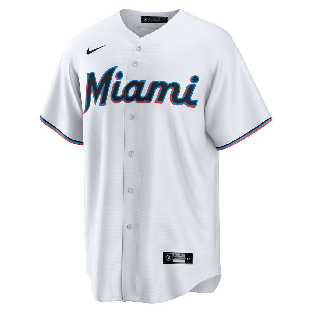 Kyle Stowers Miami Marlins Nike Home Replica Jersey - White | MLB Fan Gear