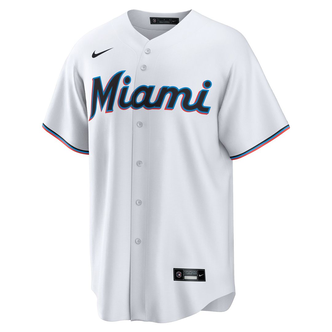 Kyle Stowers Miami Marlins Nike Home Replica Jersey - White | MLB Fan Gear