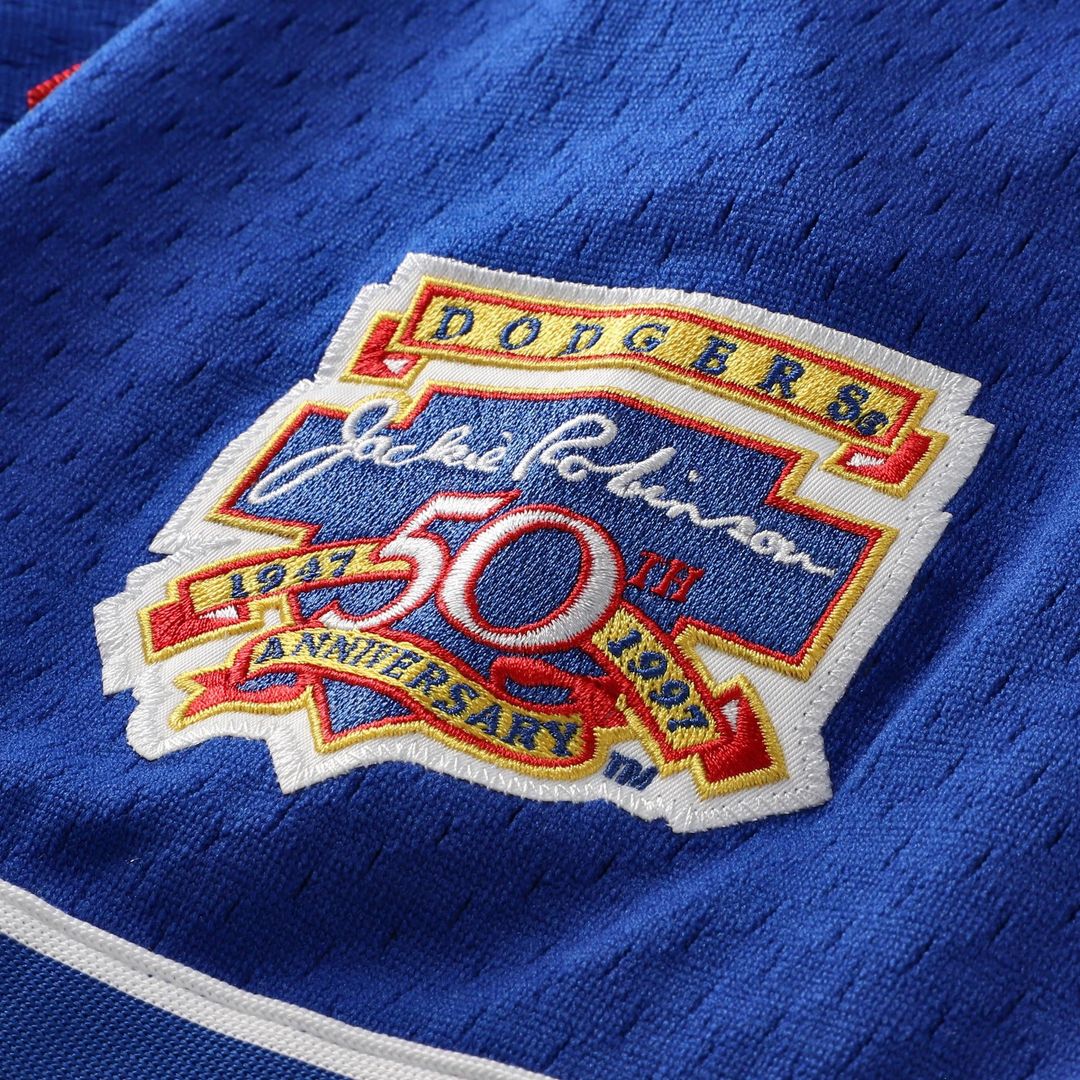 Mike Piazza Los Angeles Dodgers Mitchell & Ness Cooperstown Collection Mesh Batting Practice Button-Up Jersey - Royal | MLB Fan Gear