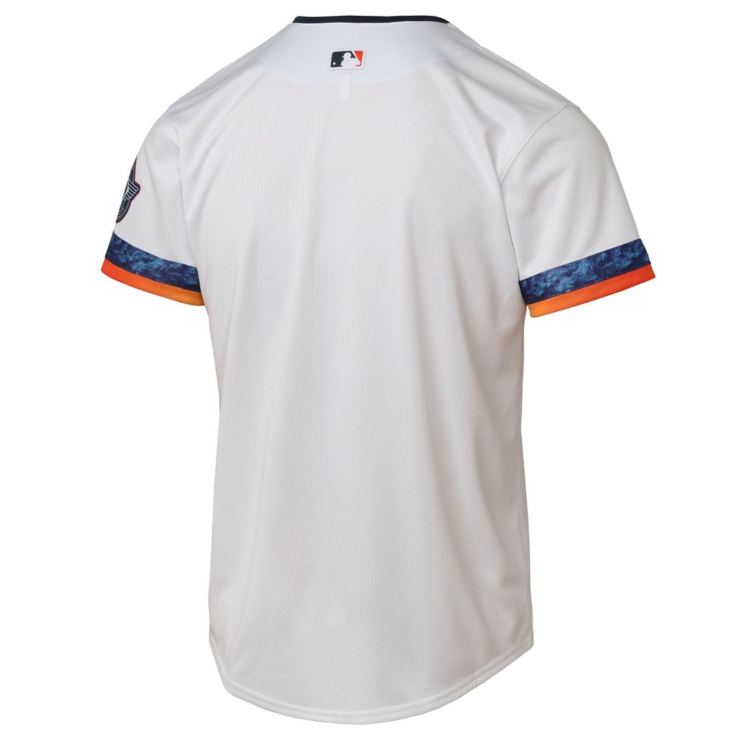 Houston Astros Nike Youth 2025 City Connect Limited Jersey - White | MLB Fan Gear
