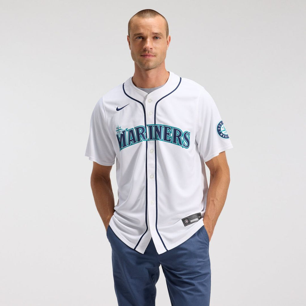 Cal Raleigh Seattle Mariners Nike Home Limited Player Jersey - White | MLB Fan Gear