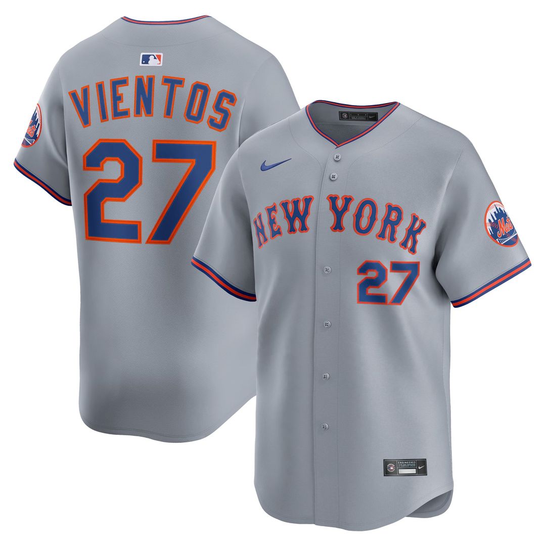 Mark Vientos New York Mets Nike All-Star Limited Jersey - Gray | MLB Fan Gear