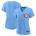Chicago Cubs Nike Women's Alternate Replica Jersey - Light Blue | MLB Fan Gear