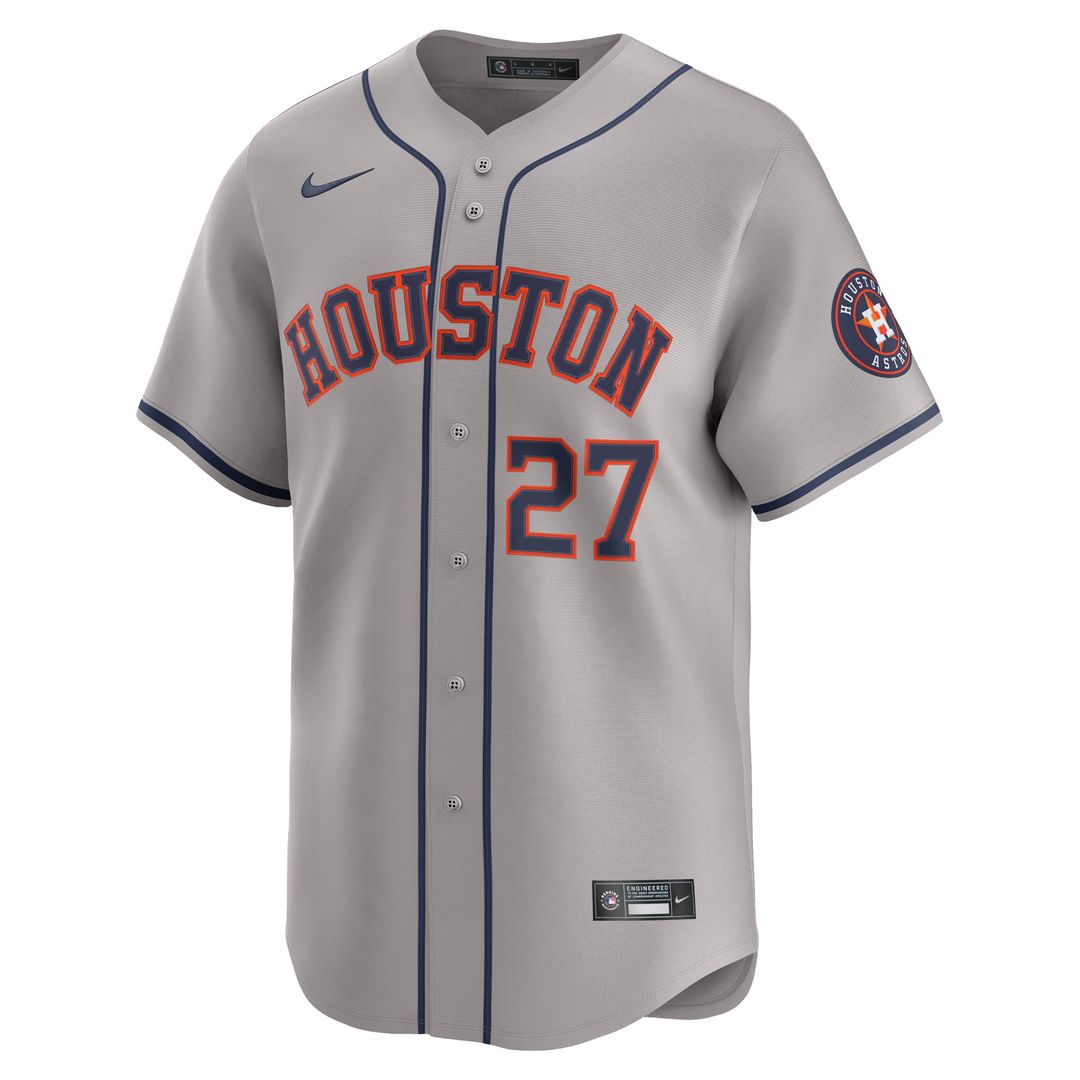 Jose Altuve Houston Astros Nike Road Limited Player Jersey - Gray | MLB Fan Gear