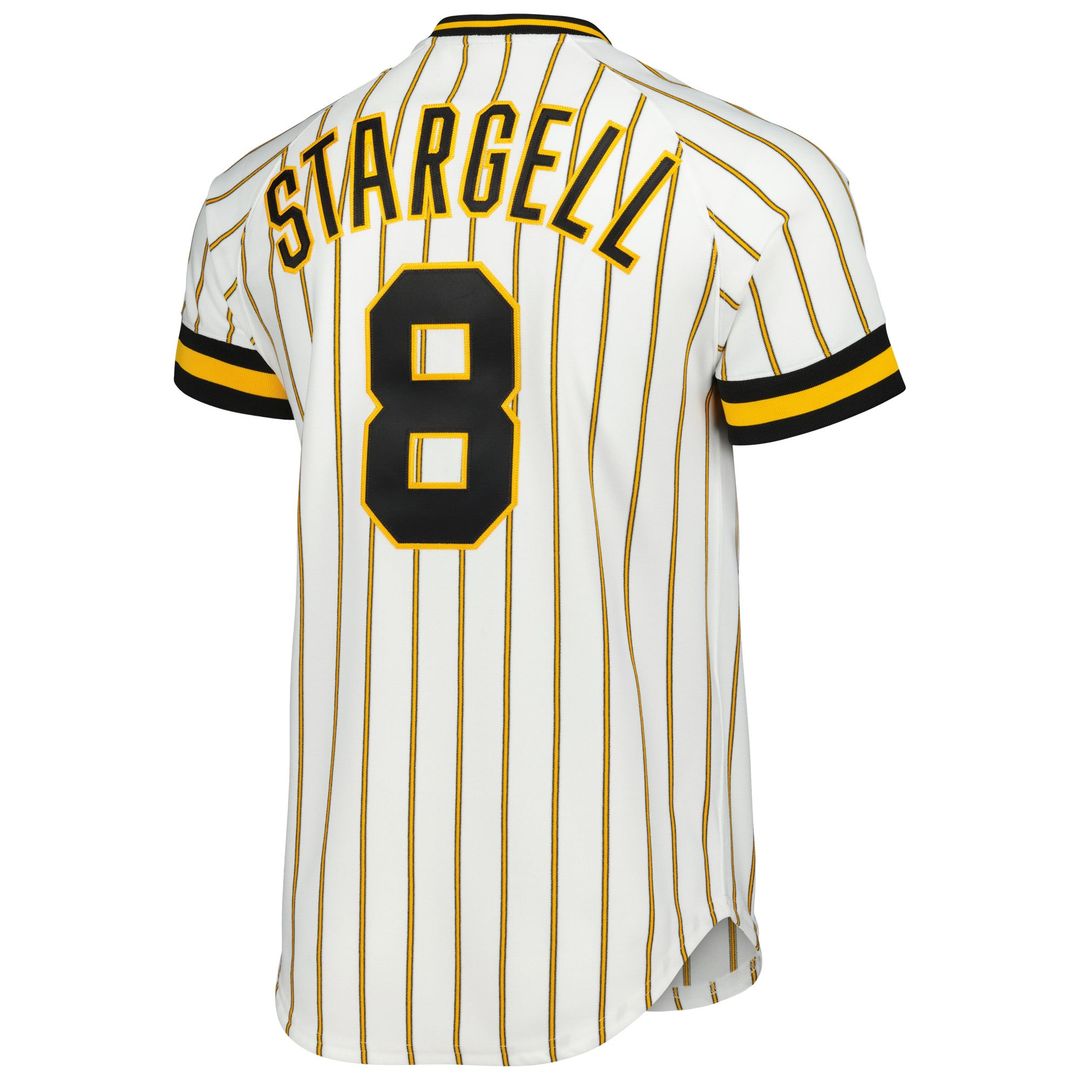 Willie Stargell Pittsburgh Pirates Mitchell & Ness 1979 Throwback Authentic Jersey - Gold | MLB Fan Gear