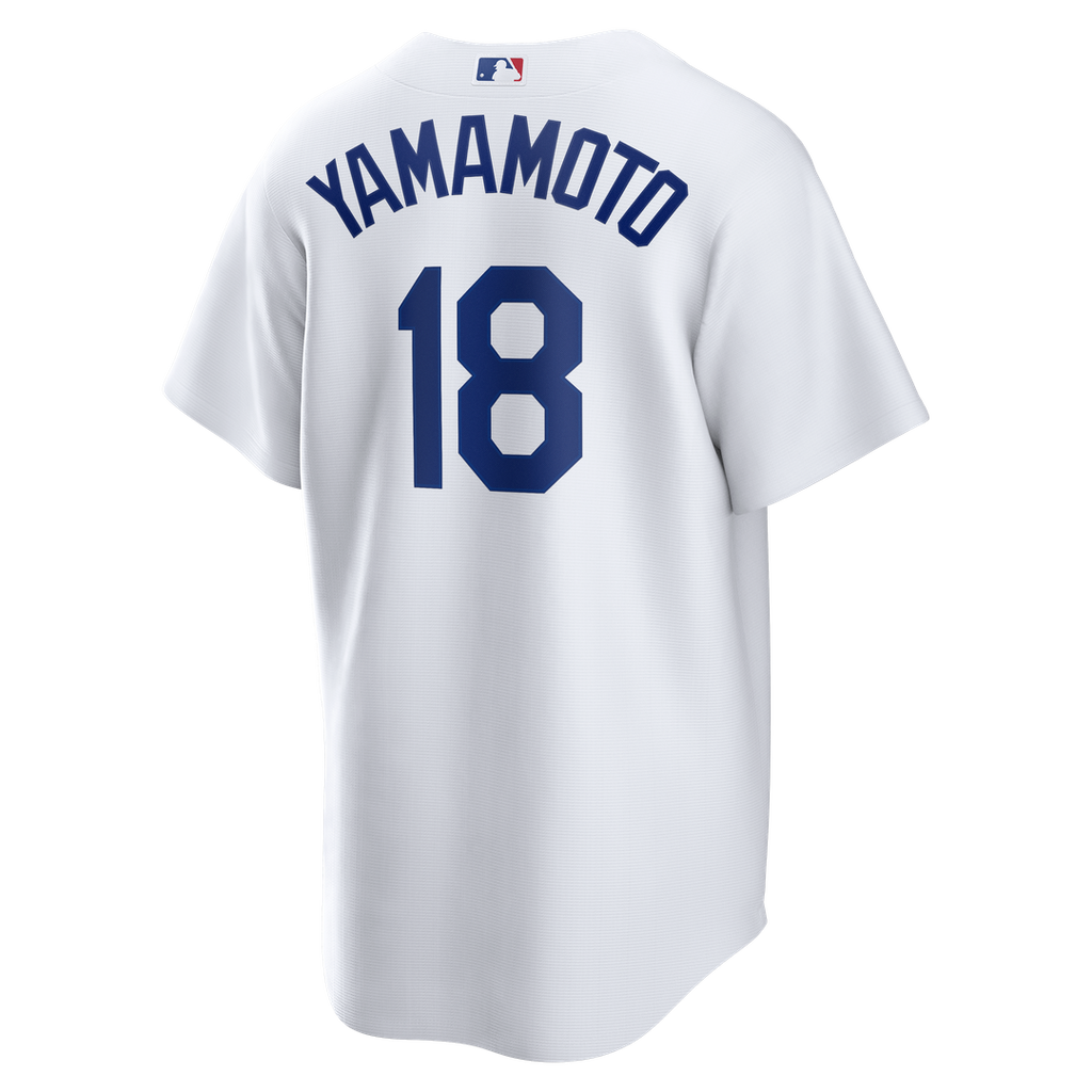 Yoshinobu Yamamoto Los Angeles Dodgers Nike Home Replica Jersey - White | MLB Fan Gear