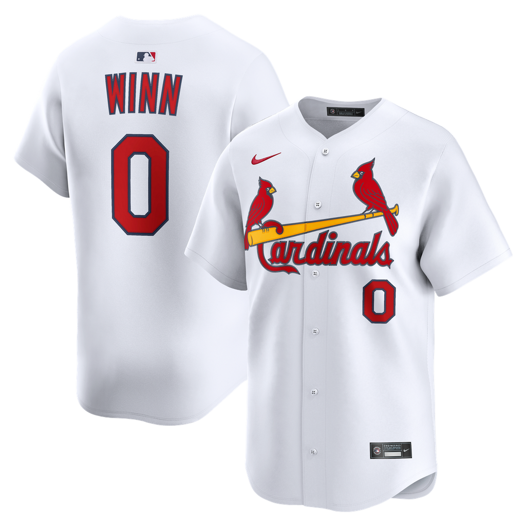 Masyn Winn St. Louis Cardinals Nike Home Limited Jersey - White | MLB Fan Gear