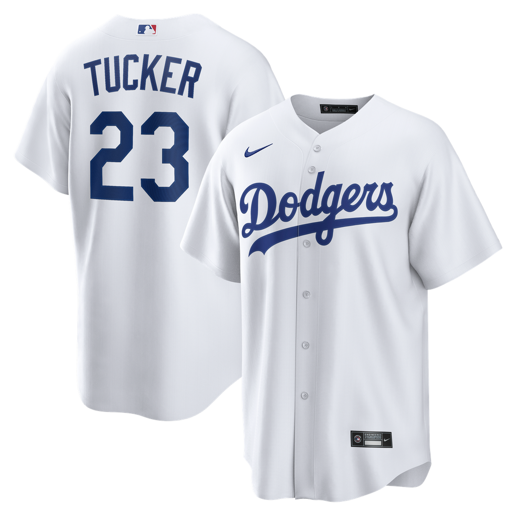 Kyle Tucker Los Angeles Dodgers Nike Home Replica Jersey - White | MLB Fan Gear