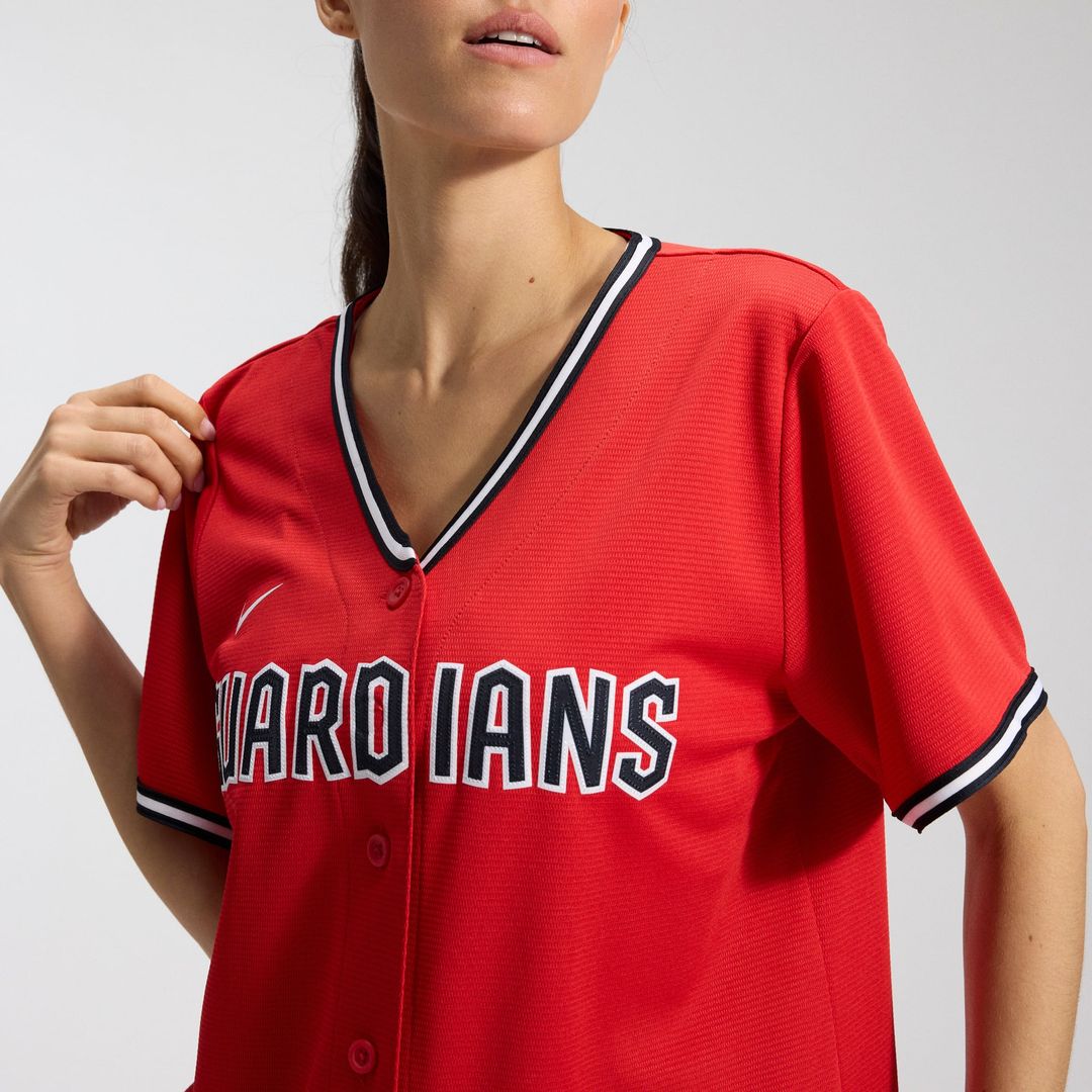 Cleveland Guardians Nike Women's Alternate 2 Replica Jersey - Red | MLB Fan Gear
