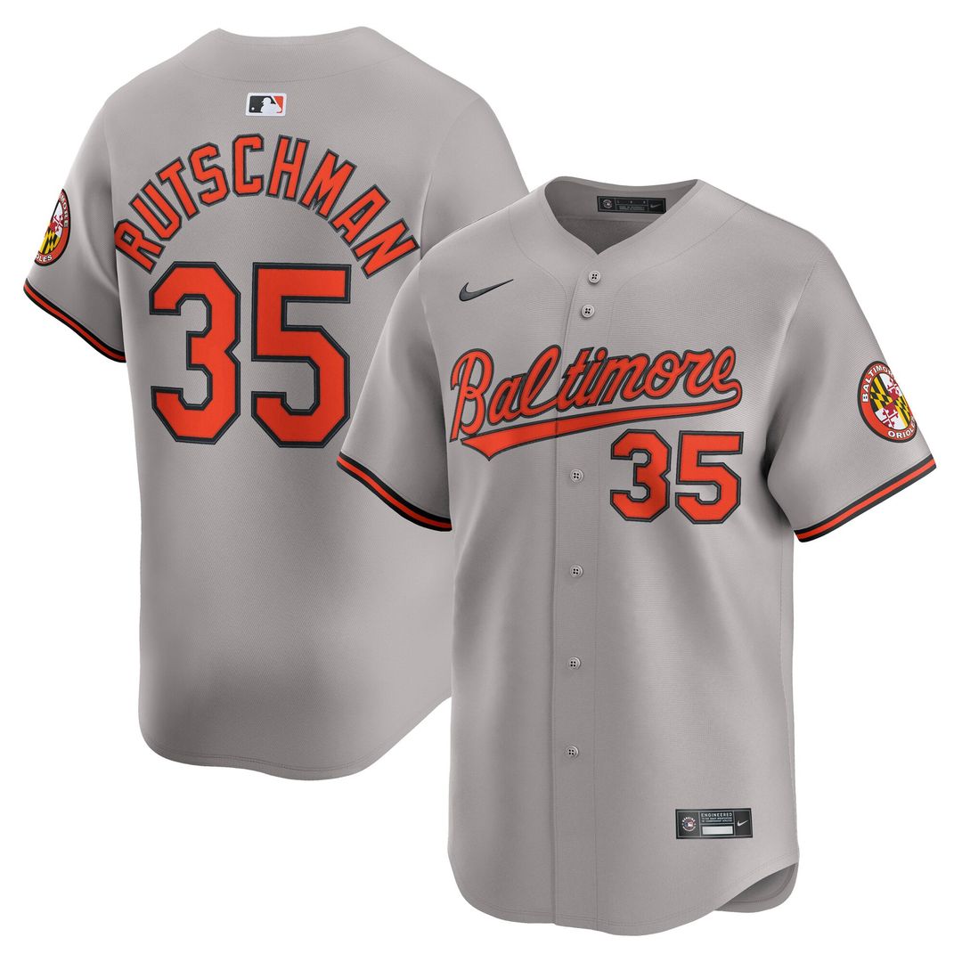 Adley Rutschman Baltimore Orioles Nike 2nd Alternate Limited Player Jersey - Orange | MLB Fan Gear