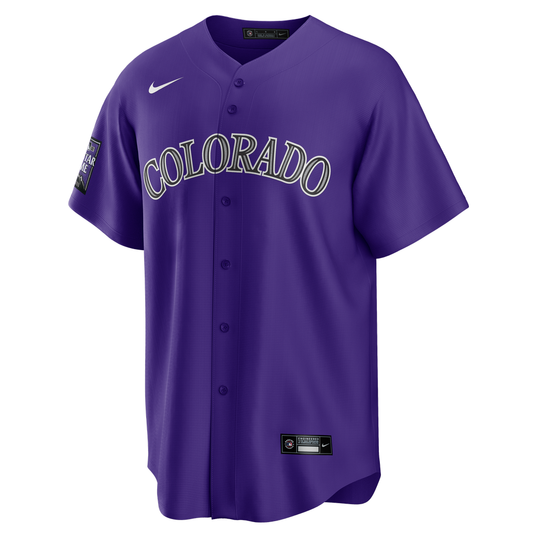 Colorado Rockies Nike Alternate Replica Team Jersey - Purple | MLB Fan Gear