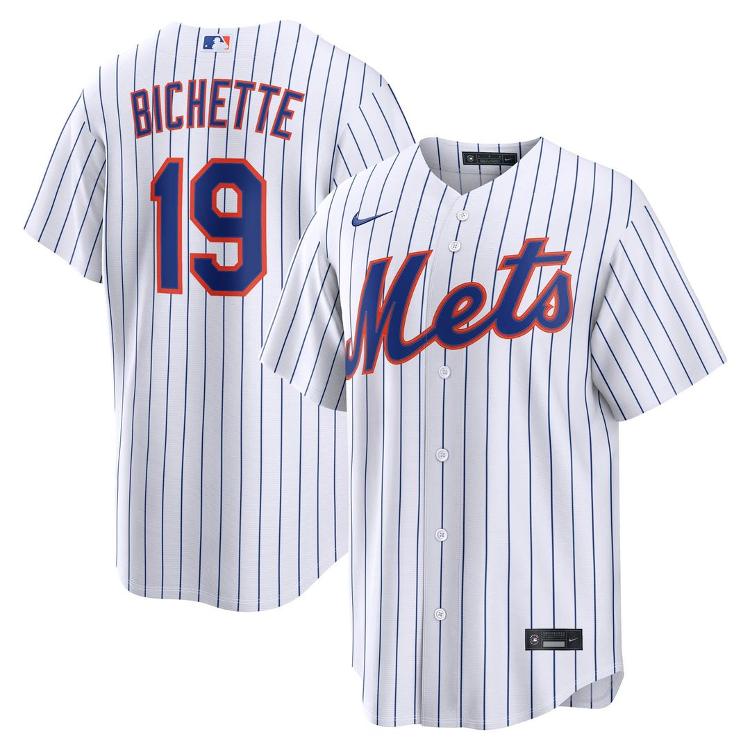 Bo Bichette New York Mets Nike Home Replica Jersey - White | MLB Fan Gear