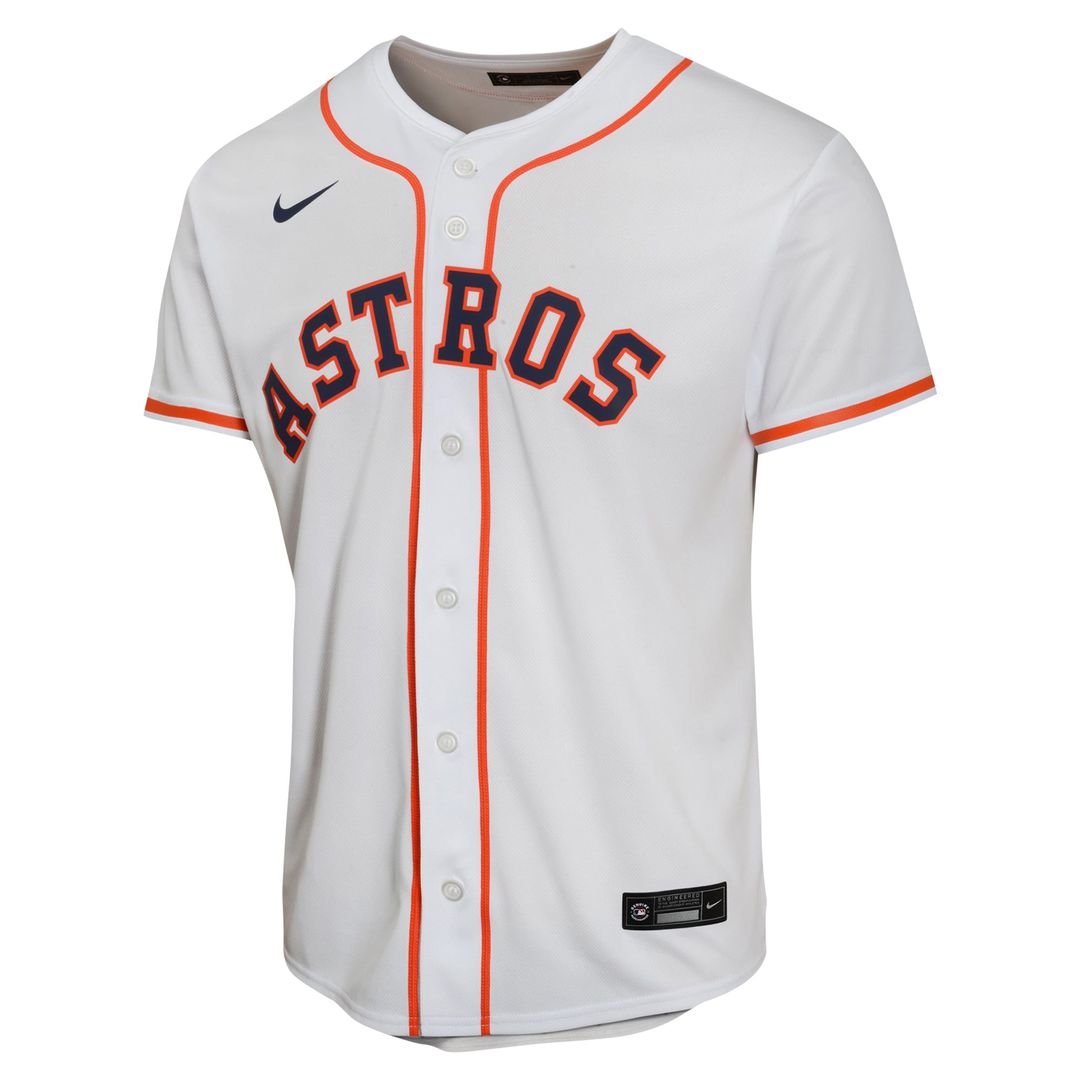 Jose Altuve Houston Astros Nike Youth Home Game Player Jersey - White | MLB Fan Gear