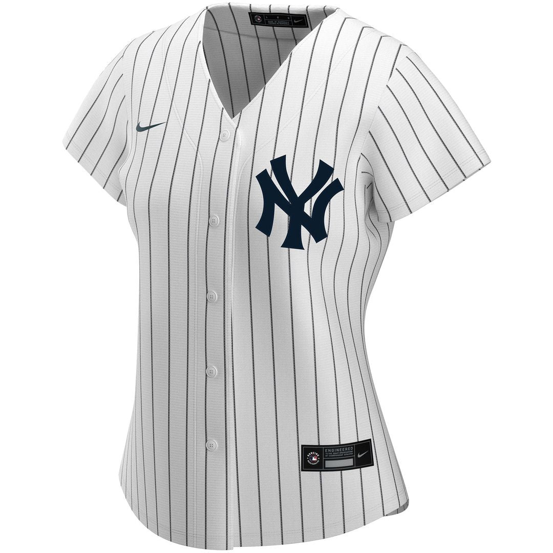 New York Yankees Nike Women's Home Replica Custom Jersey - White | MLB Fan Gear