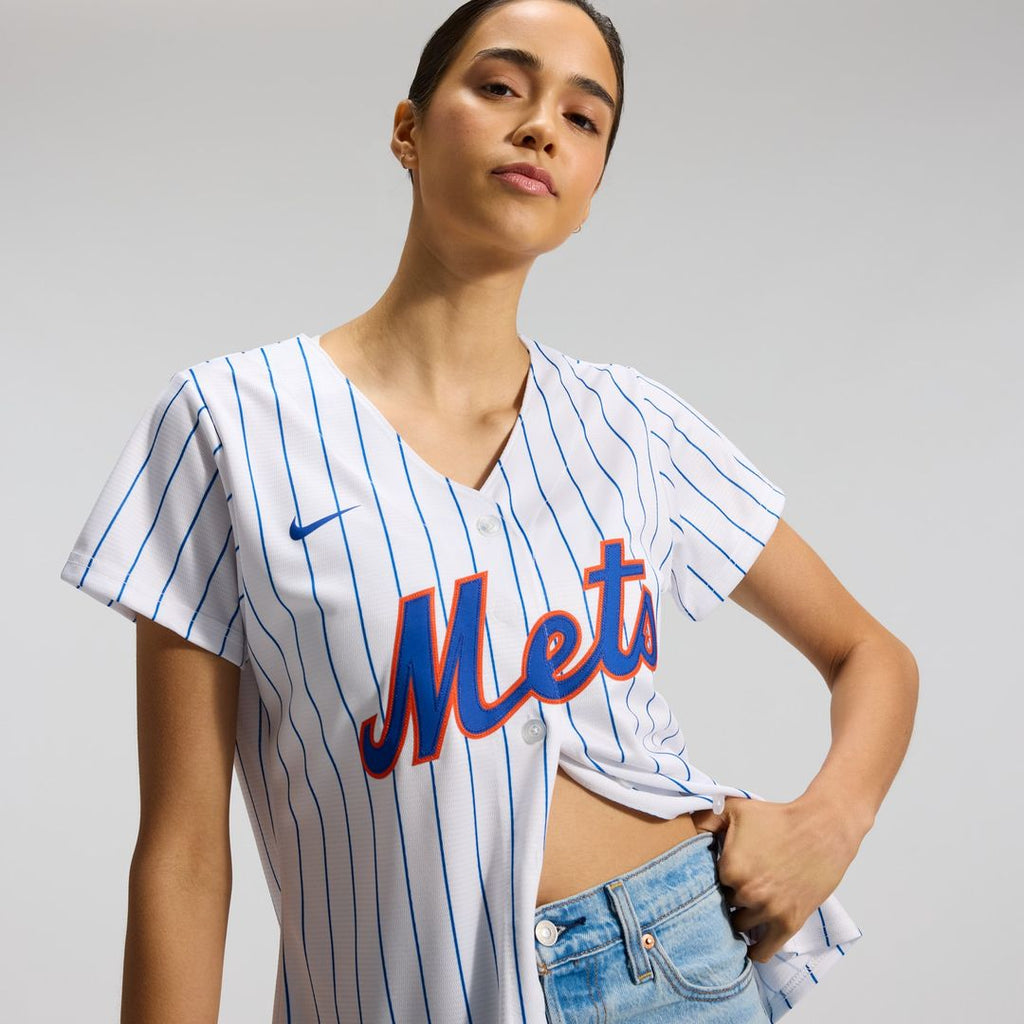 New York Mets Nike Women's Home Replica Team Jersey - White | MLB Fan Gear