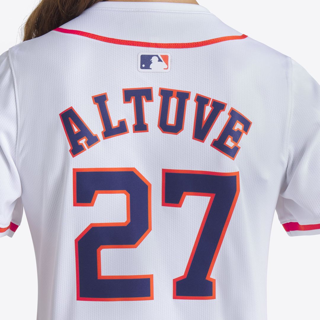 Jose Altuve Houston Astros Nike Women's Home Limited Player Jersey - White | MLB Fan Gear