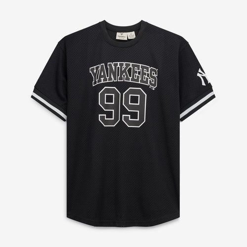 Aaron Judge New York Yankees Fanatics Big & Tall Heavyweight Mesh Jersey - Black/ White | MLB Fan Gear