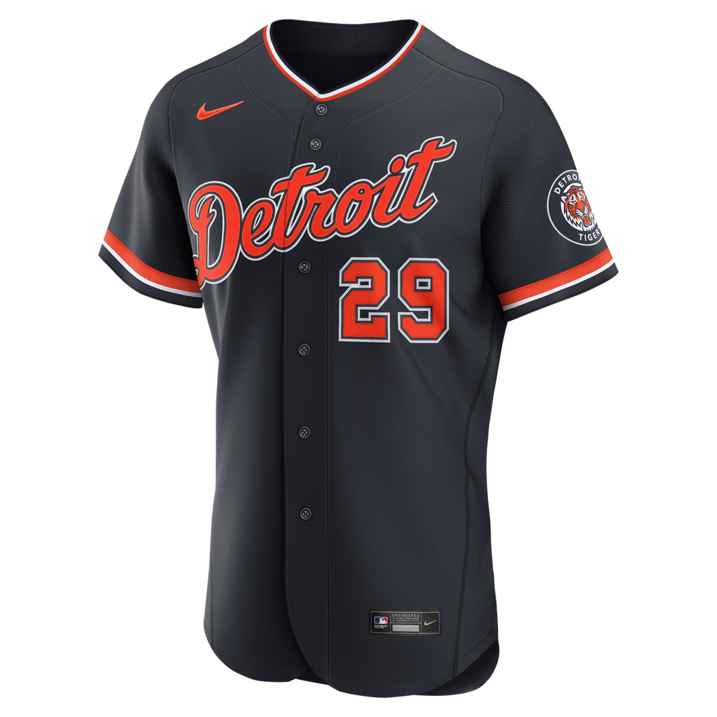 Tarik Skubal Detroit Tigers Nike Alternate MLB Awards Authentic Jersey - Navy | Fan Gear