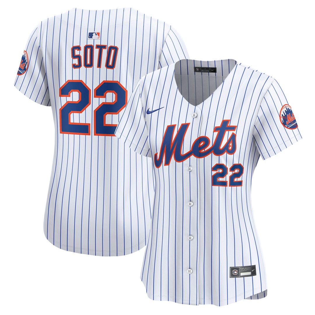 Juan Soto New York Mets Nike Women's Home Limited Jersey - White | MLB Fan Gear