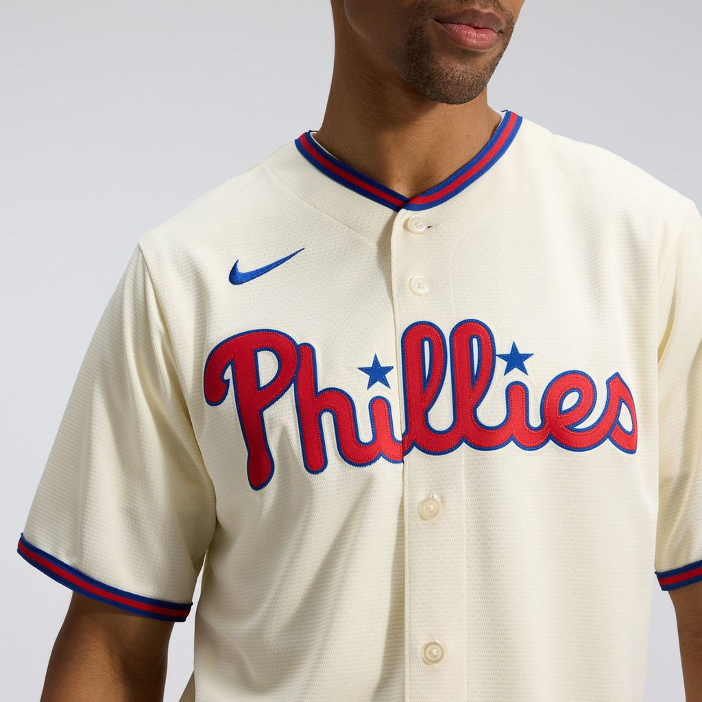 Philadelphia Phillies Nike Alternate Replica Jersey - Cream | MLB Fan Gear
