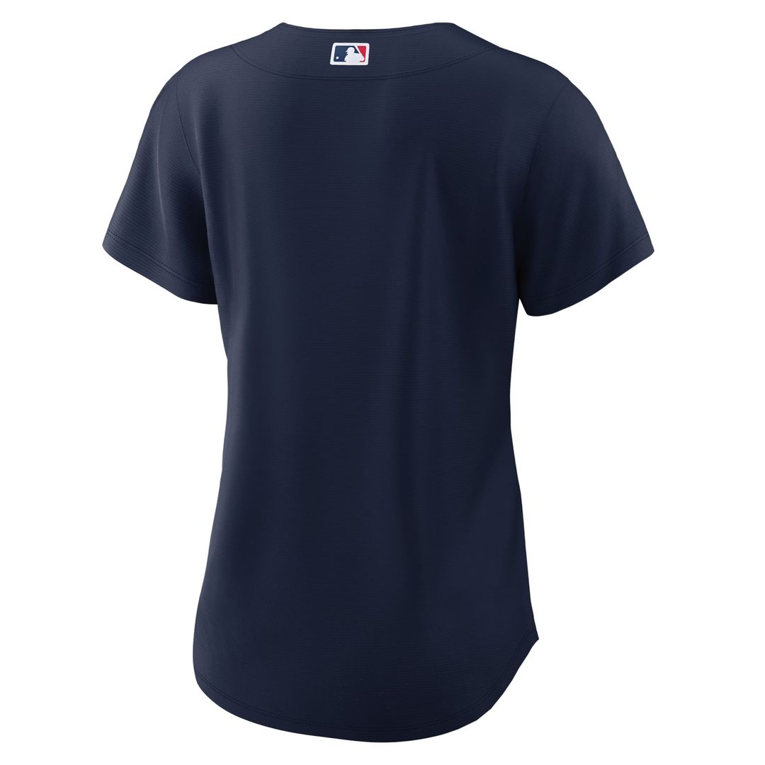 Cleveland Guardians Nike Women's Alternate Official Replica Jersey - Navy | MLB Fan Gear