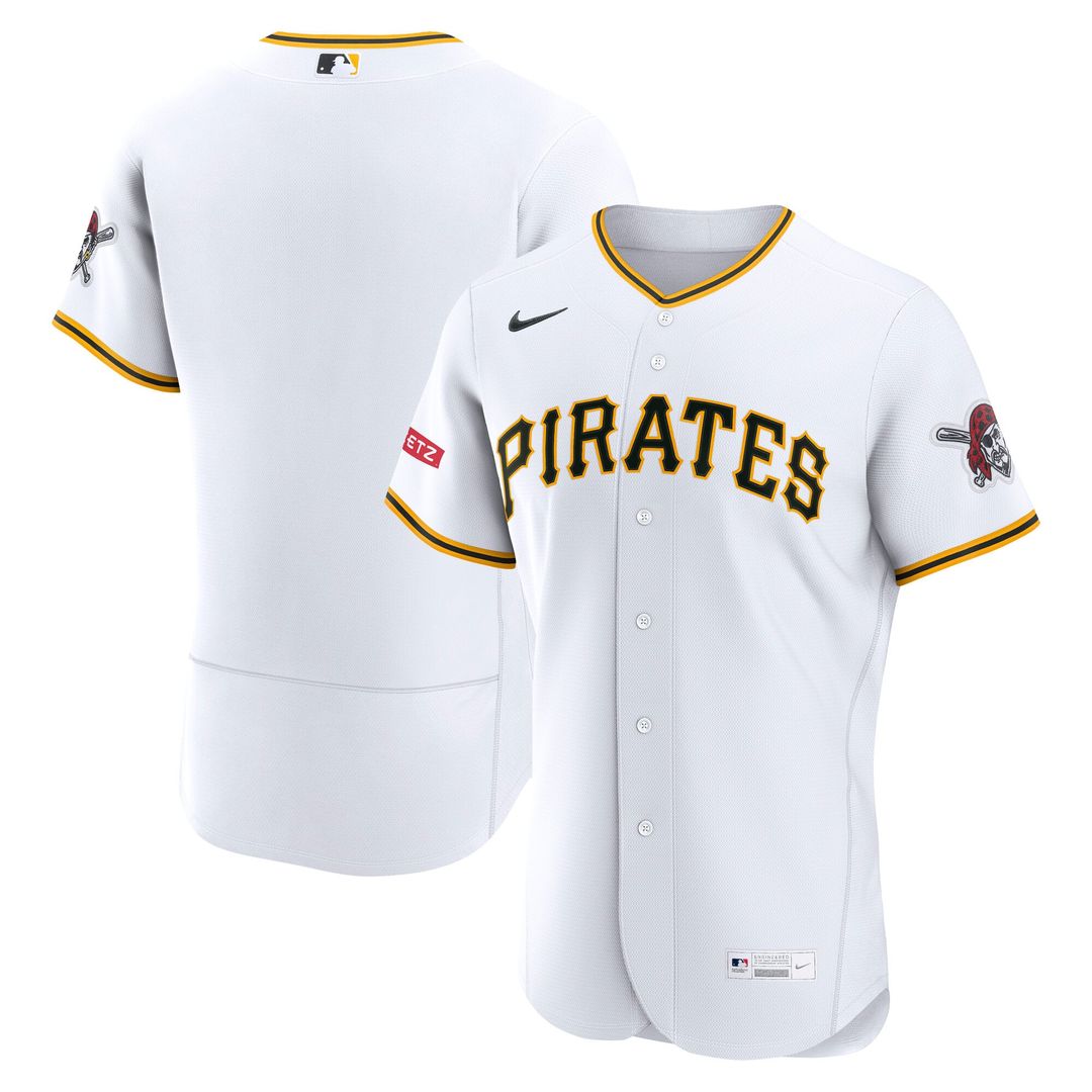 Pittsburgh Pirates Nike Home Authentic Jersey - White | MLB Fan Gear