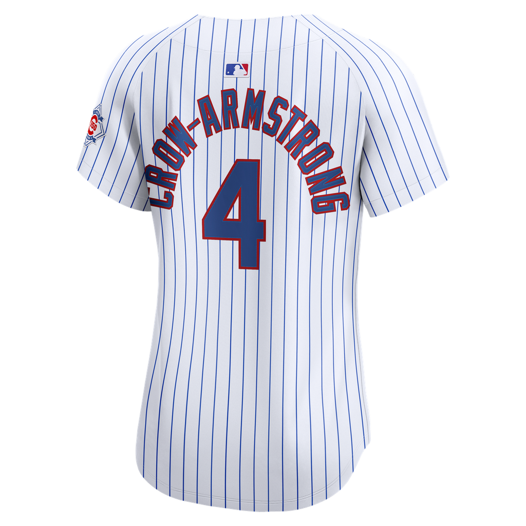 Pete Crow-Armstrong Chicago Cubs Nike Women's 150th Anniversary Limited Jersey - White | MLB Fan Gear