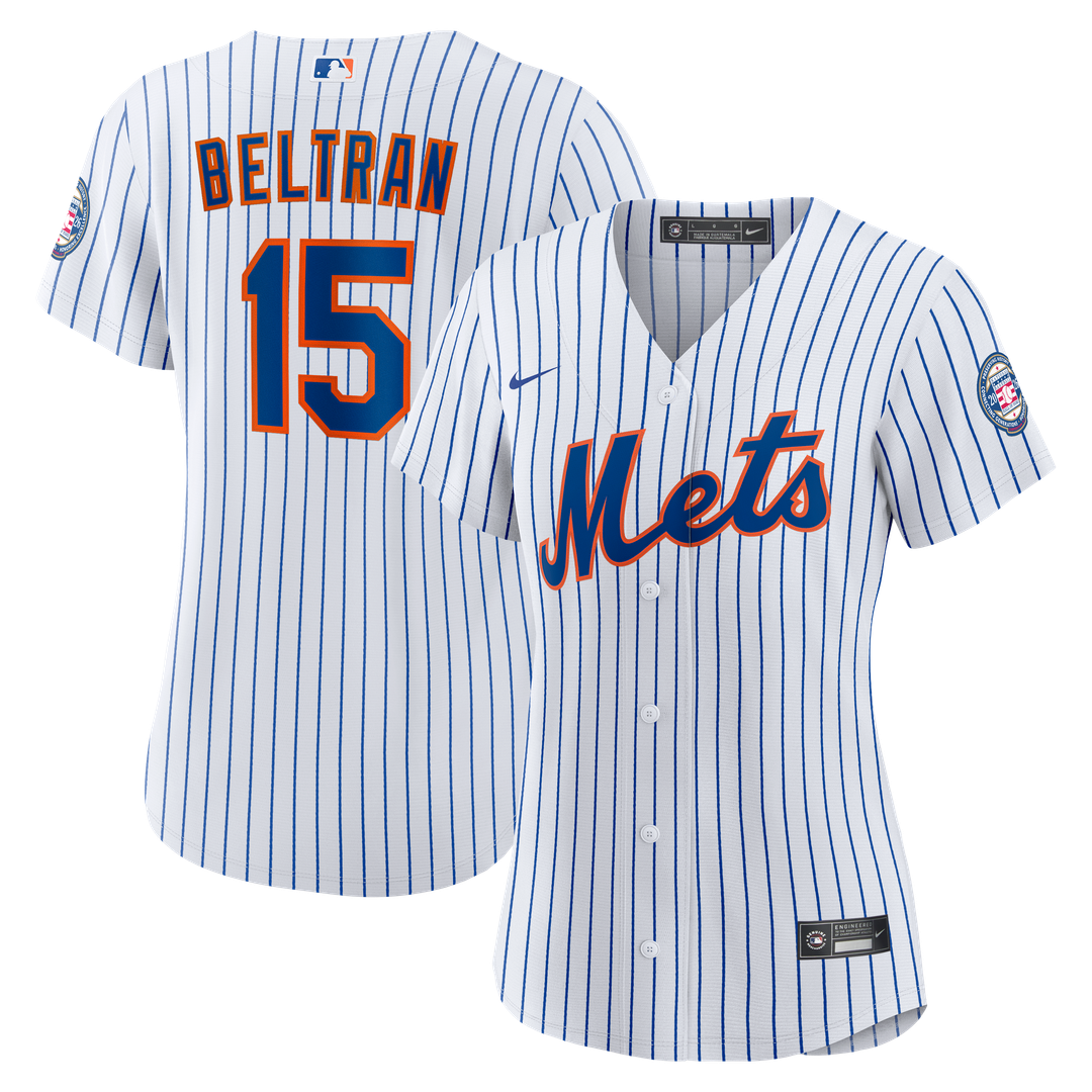 Carlos Beltran New York Mets Nike Women's 2026 Baseball Hall of Fame Retired Player Replica Jersey - White | MLB Fan Gear