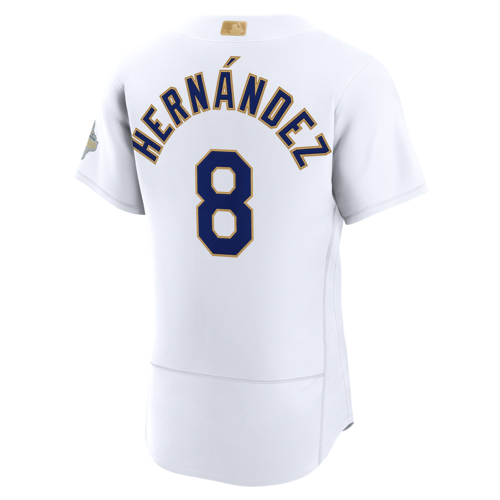 Enrique Hernández Los Angeles Dodgers Nike 2026 Gold Collection Authentic Jersey - White | MLB Fan Gear