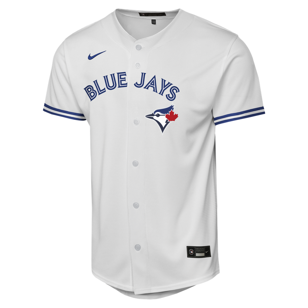 Ernie Clement Toronto Blue Jays Nike Youth Home Baseline Jersey - White | MLB Fan Gear
