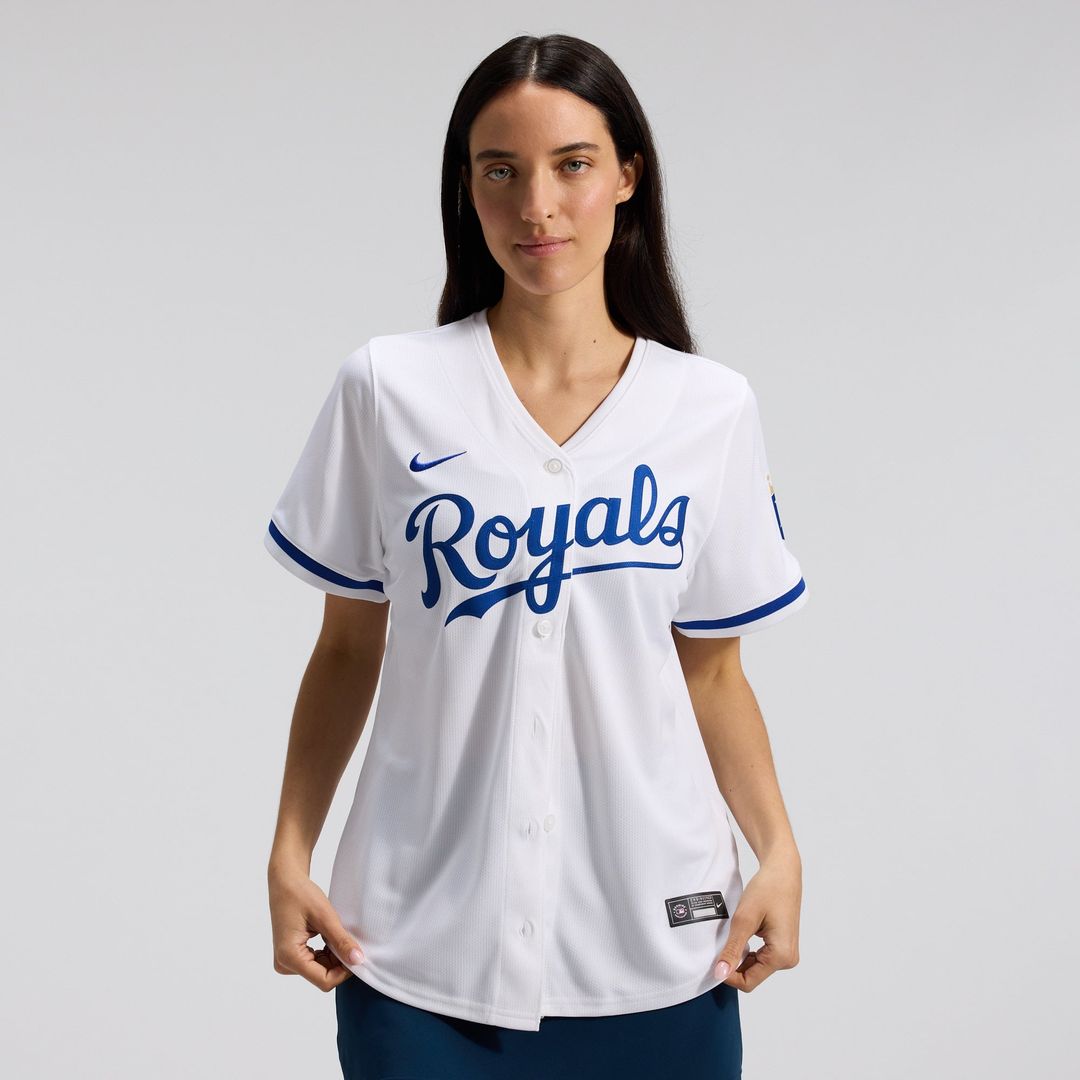 Kansas City Royals Nike Women's Home Limited Jersey - White | MLB Fan Gear