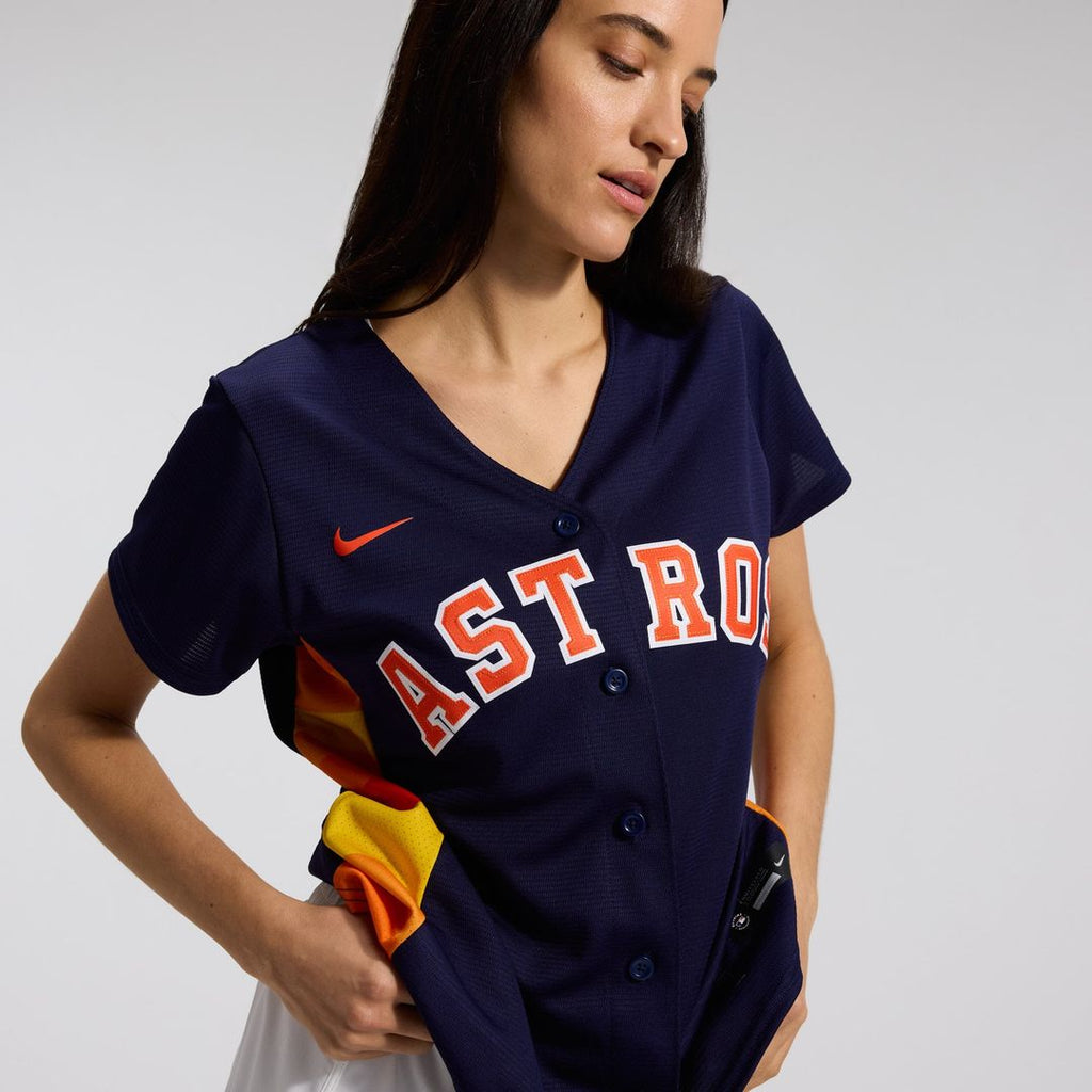 Jose Altuve Houston Astros Nike Women's Alternate Replica Player Jersey - Navy | MLB Fan Gear