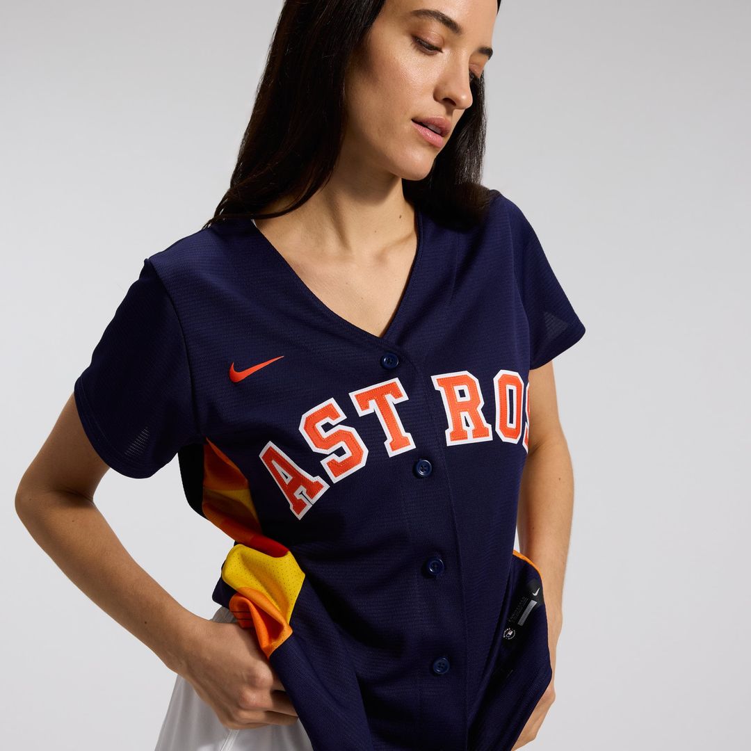 Jose Altuve Houston Astros Nike Women's Alternate Replica Player Jersey - Navy | MLB Fan Gear