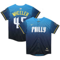 Zack Wheeler Philadelphia Phillies Nike Preschool 2024 City Connect Limited Player Jersey - Blue | MLB Fan Gear