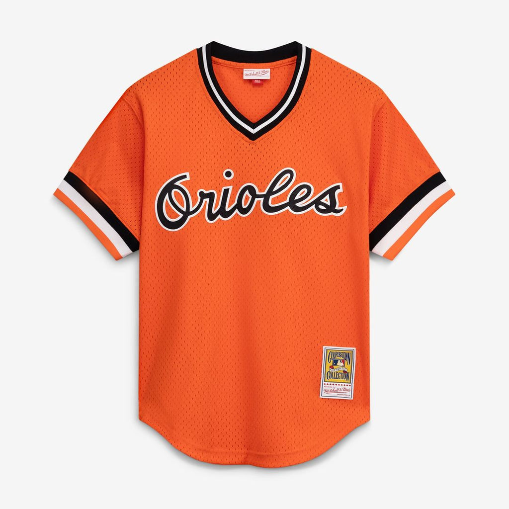 Cal Ripken Jr. Baltimore Orioles Mitchell & Ness Authentic Batting Practice Jersey - White | MLB Fan Gear