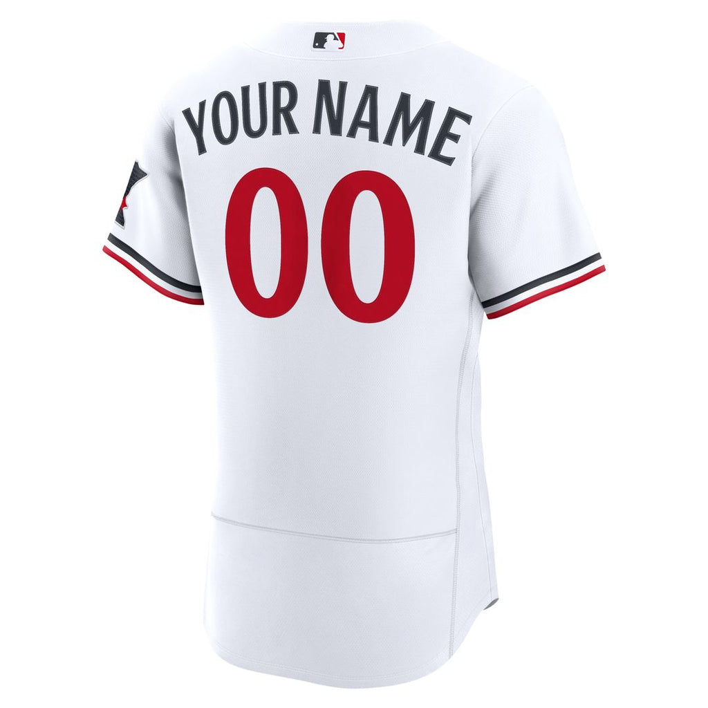 Minnesota Twins Nike Home Authentic Custom Jersey - White | MLB Fan Gear