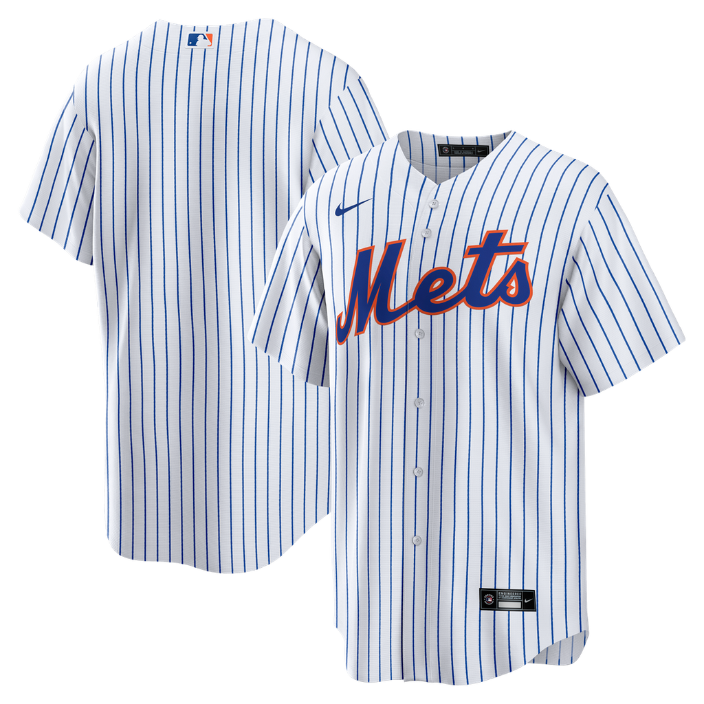 New York Mets Nike Home Big & Tall Replica Jersey - White | MLB Fan Gear
