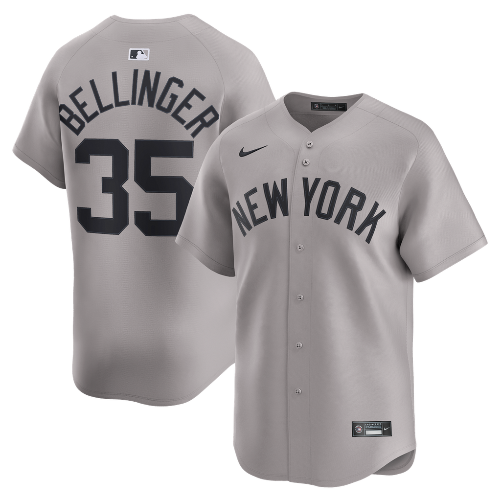 Cody Bellinger New York Yankees Nike Road Limited Player Jersey - Gray | MLB Fan Gear