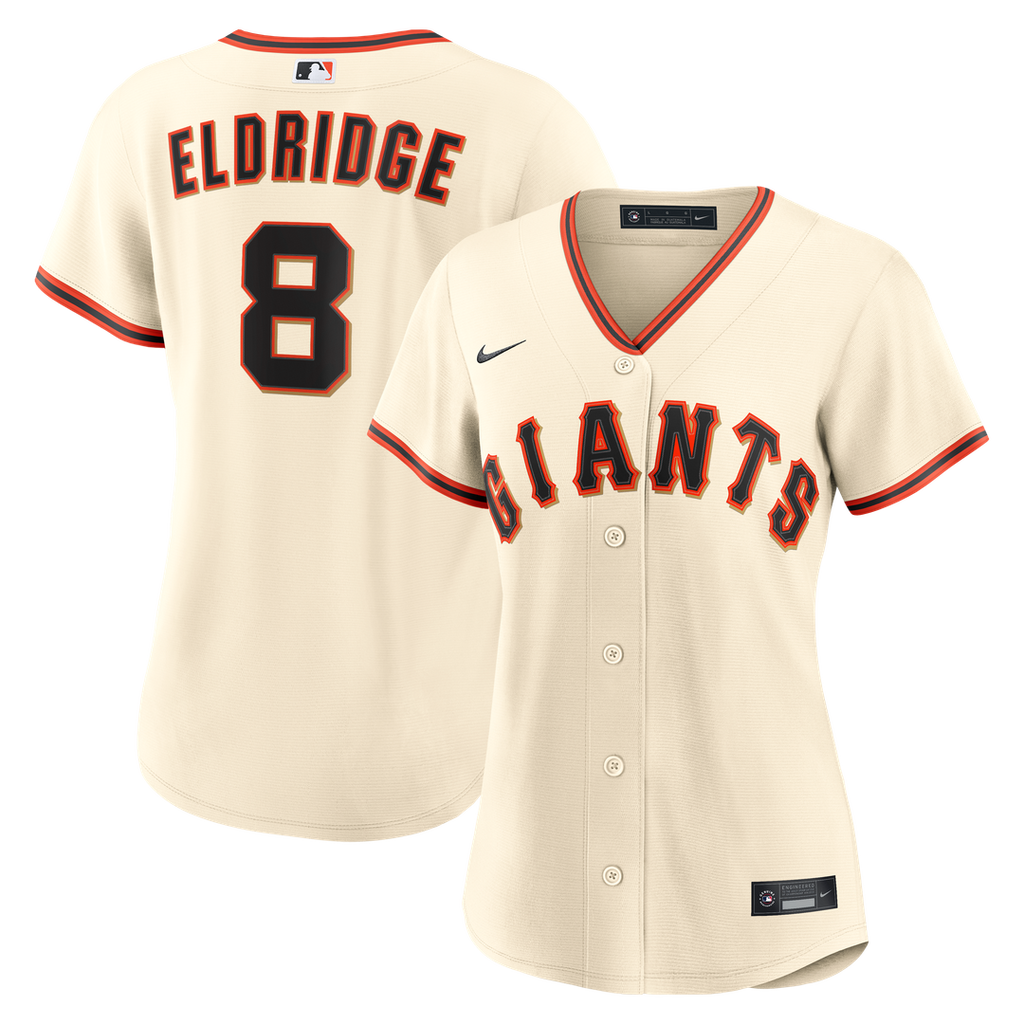 Bryce Eldridge San Francisco Giants Nike Women's Home Replica Jersey - Cream | MLB Fan Gear