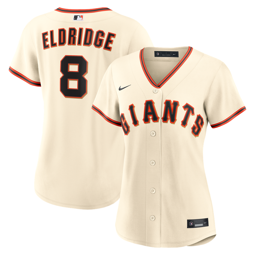 Bryce Eldridge San Francisco Giants Nike Women's Home Replica Jersey - Cream | MLB Fan Gear