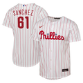 Cristopher Sánchez Philadelphia Phillies Nike Youth Home Replica Jersey - White | MLB Fan Gear