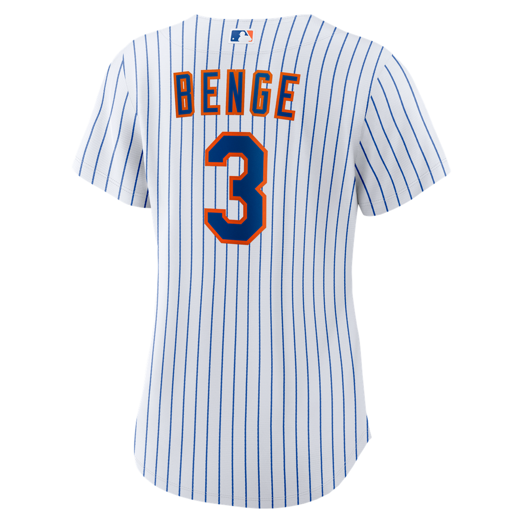 Carson Benge New York Mets Nike Women's Home Replica Jersey - White | MLB Fan Gear