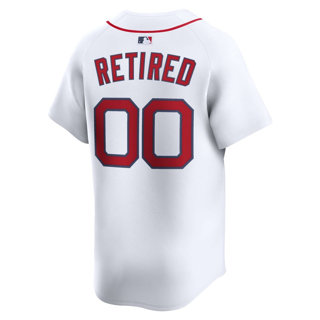 Boston Red Sox Nike Home Limited Pick-A-Player Retired Roster Jersey - White | MLB Fan Gear