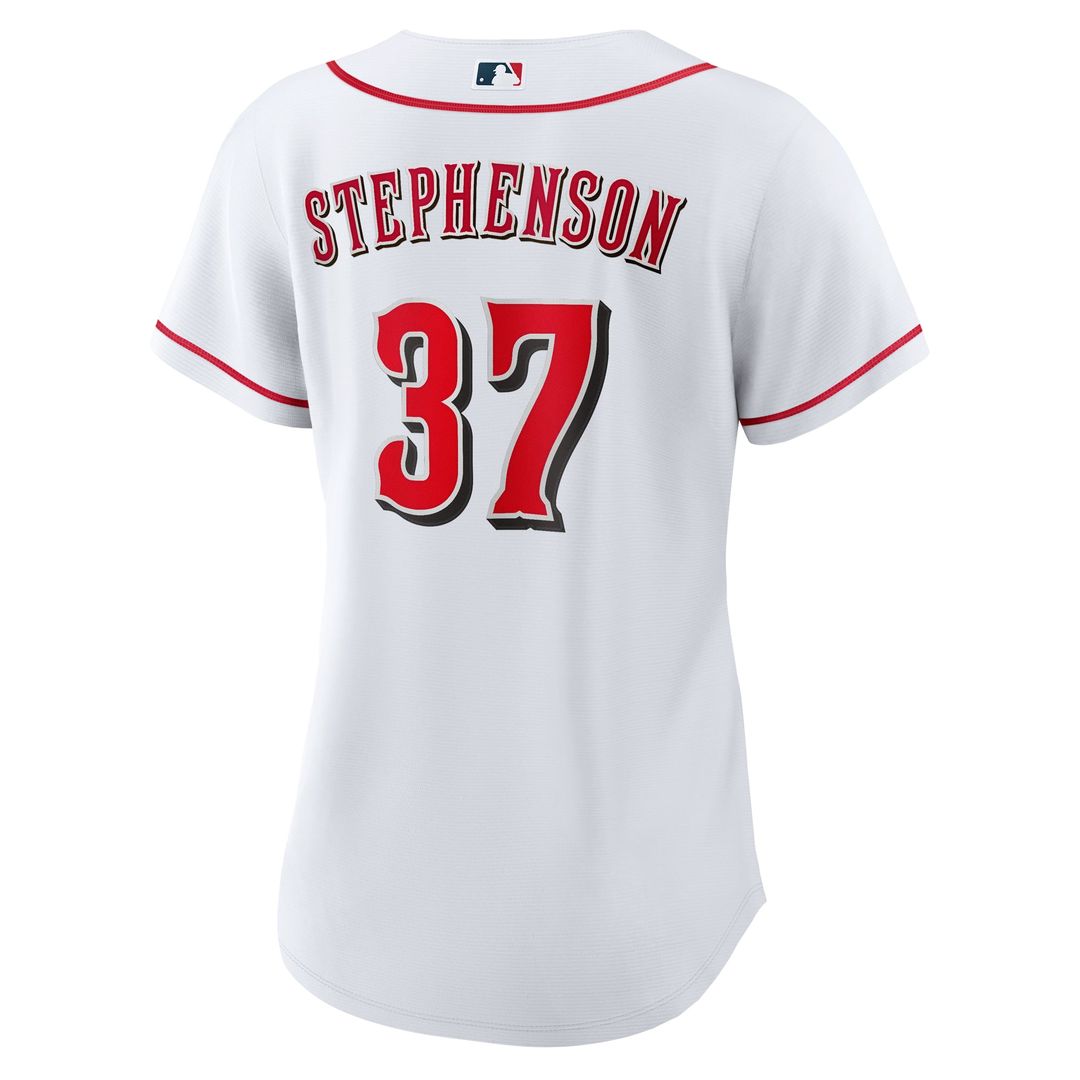 Tyler Stephenson Cincinnati Reds Nike Women's Home Replica Jersey - White | MLB Fan Gear